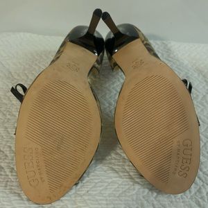 🔥🔥🌟 GUESS LEOPARD HEELS 👠 🔥🔥